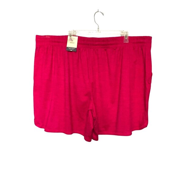 St. Johns Bay Women 3X Elastic Waist Shorts Easy Fit Through Hip & Thigh Pockets - Picture 2 of 7